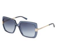 Skechers OverTamañod Square gafas de sol en Azul/Oro