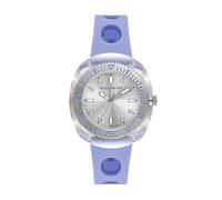 Skechers Palmera - Reloj de silicona de tres manecillas para mujer, color morado, Púrpura