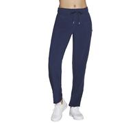 Skechers Pantalón sin Cordones Go Walk Uptown para Mujer, Azul Marino, X-Small
