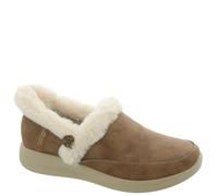 Skechers Pantuflas Cozy Escape para mujer, Chestnut Performtex - Piel sintética, 39.5 EU