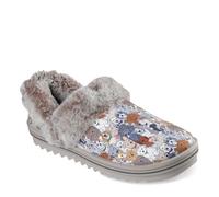 Skechers Pantuflas para mujer Bobs Cozy Kiss-Paw Jams, Marrón Multicolor, 36 EU