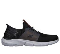 Skechers Para Hombre Slip Ins Zapatillas Deportivas Zapatos Negro Gris 210609