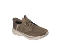 Skechers Para Hombre Zapatillas Slade Caster 210889 KHK Caqui