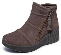 Skechers Parallel Lite, Botas Cortas al Tobillo Mujer, Chocolate, 39.5 EU