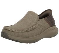 Skechers Parson Dewitt - Zapatos sin Cordones para Hombre, Beige, 48.5 EU
