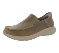 Skechers Parson-Oswin with Slip-in Technology, Mocasín Hombre, Desierto, 47.5 EU Ancho