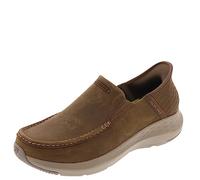 Skechers Parson Oswin con tecnología Slip-in, Mocasín Hombre, Desierto, 50.5 EU