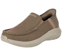 Skechers Parson Ralven, Sin Cordones Hombre, Malla Gris Pardo, 45 EU