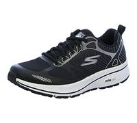 Skechers Performance GO RUN CONSISTENT FLEET RUSH, Zapatillas para Hombre, Black Textile/ Synthetic/ White Trim, 44 EU