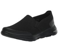 Skechers Performance GO WALK 5 APPRIZE, para Hombre, Black Textile/Synthetic/Black Trim, 41 EU