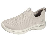 Skechers Performance Go Walk Arch Fit-Iconic, Zapatillas Mujer, Multicolor (TPE Black Textile/Trim), 37 EU