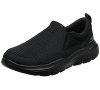 Skechers Performance GO WALK EVOLUTION ULTRA IMPECCABLE, Zapatillas sin cordones para Hombre, Black Textile, 47 EU