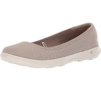 Skechers Performance Women's GO Walk Lite Ballet Flat,taupe/Beige,8 M US