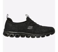 Skechers Planear Paso Mujer Espuma Viscoelástica Zapatillas Negras