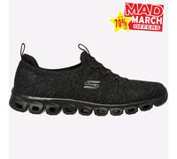 Skechers Zapatillas Planear Paso Mujer Espuma viscoelástica Negras