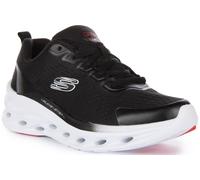 SKECHERS Planear Paso Swift Atletismo Agujeros Malla Zapatillas Gris Navy Mens 6