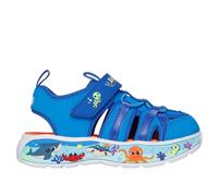 Skechers Play Scene Splash Sandal, azul, talla 5 UK Niño