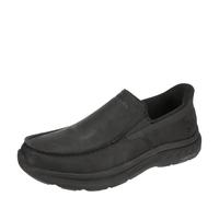 Skechers Pollard-Osgood, Other Leather Hombre, Negro, 44 EU