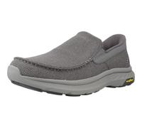 Skechers Pollard-Wilfred - Tenis para Hombre, Gris, 9.5 Wide