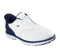 Skechers Prestige Slip-in Arch Fit Golf Shoe, Zapatillas Hombre, Blanco Marino Sin Pinchos, 47.5 EU