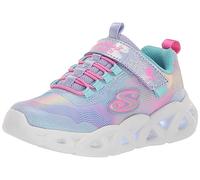Skechers Princess Wishes, Zapatos deportivos Niñas, Lavender Mesh/Multi Trim, 34 EU