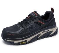 Skechers - Punta de Comp para Caminar de Carretera, Negro -, 44 EU