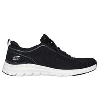 Skechers Pure Flex - Midnight Star en Negro/Blanca, talla 36, Vegan