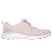 Skechers Pure Flex PulseSneaker para Mujer, Tejido Rosa y Gris, 39 EU