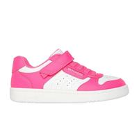 Skechers QUICK STREET - Style STRIDE - Zapatos para niños, Rosa neón/blanco, 32 EU