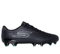 Skechers Razor 1.5 Academy FG en Negro/Plata, talla 42.5