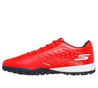 Skechers Razor 1.5 Academy TF Men's Soccer Trainers - Botas de fútbol para Hombre, Color Rojo y Negro, Talla 37,5 EU