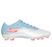 Skechers Razor 1.5 Elite FG en Blanco/Turquesa, talla 44