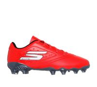 Skechers Razor 1.5 Jr Td FG en Rojo/Negro, talla 27.5