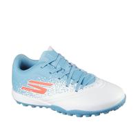 Skechers Razor 1.5 Jr Youth Tftm - Tenis para niño, Blanco sintético Turquesa sintético Ribete Rosa, 38 EU
