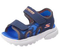 Sandalias Skechers Razor Splash - Aqua Niño Navy Synthetic/ Blue & Orange Trim 21
