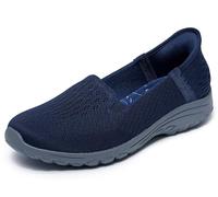 Skechers Reggae Fest 2.0 Guiding Light, LUZ DE GUÍA Mujer, Navy Mesh, 38 EU