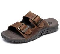 Skechers Reggae-Jammin', Sandalia Mujer, Desierto, 40 EU