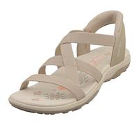Skechers Reggae Slim-Stretch Flex Hands Free Slip-ins, Sandalia Mujer, marrón, 39 EU