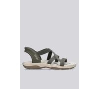 Skechers Reggae Slim Stretch - Kaki - Sandalias Trekking Mujer talla 39