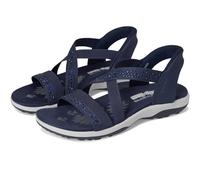 Skechers Reggae Slim - Summer Sparkle para mujer, Azul marino, 37 EU