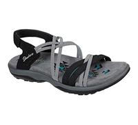 SKECHERS 163112 REGGAE SLIM TAKES TWO Sandalias Mujer Negro 40