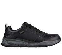 Skechers Relaxed Fit: Benago - Hombre en Negro/Gris, talla 45.5