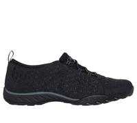 Skechers Relaxed Fit: Breathe-Easy - Sere-knitty en Negro, talla 37, Vegan