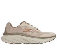 Skechers Relaxed Fit: D'Lux Walker 2.0 - Bravik en Taupe/Naranja, talla 41, Vegan