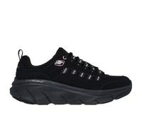 Skechers D'Lux Walker 2.0 Golden Step, Zapatillas Mujer, Black Leather/Rose Gold Trim, 38 EU