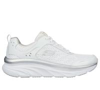 Skechers Relaxed Fit: D'Lux Walker - Infinite Motion en Blanco/Plata, talla 39