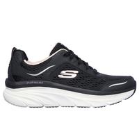Skechers Relaxed Fit: D'Lux Walker - Infinite Motion en Negro/Rosa, talla 38