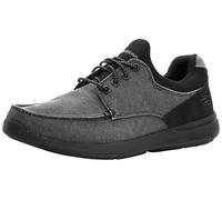 Skechers Relaxed Fit-elent-mosen, Botas Hombre, Black, 42 EU