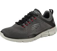 Skechers Relaxed Fit: Equalizer 3.0, Zapatillas Hombre, Charcoal/Black, 46 EU
