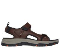 Skechers Relaxed Fit: Prewitt - Rigdon en Marrón/Negro, talla 42, Vegan
